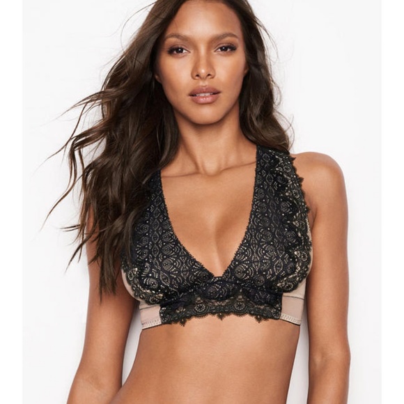 Victoria's Secret Longline Lace Bra Bralette - Picture 3 of 3